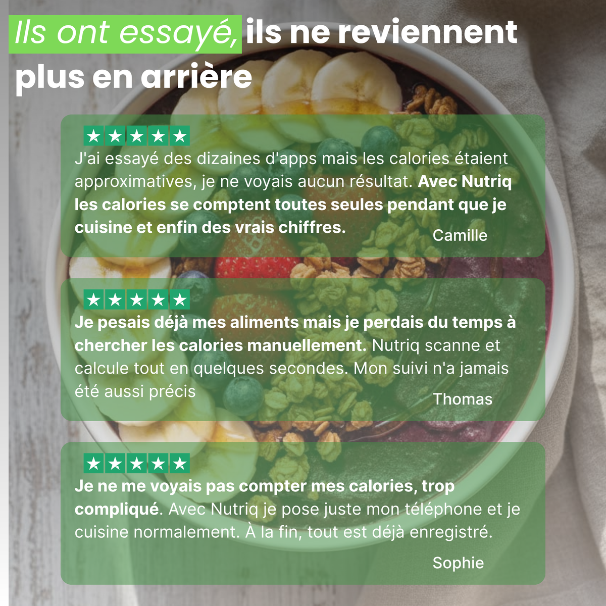 Balance Connectée Nutriq