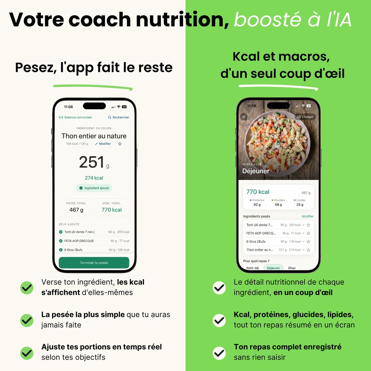 Balance Connectée Nutriq